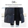 Women's 95% Duck Down Long Coat - 2025 Style Slim Fit, Waist-Cinching, Over-The-Knee, Thickened Winter Fashion Jacket