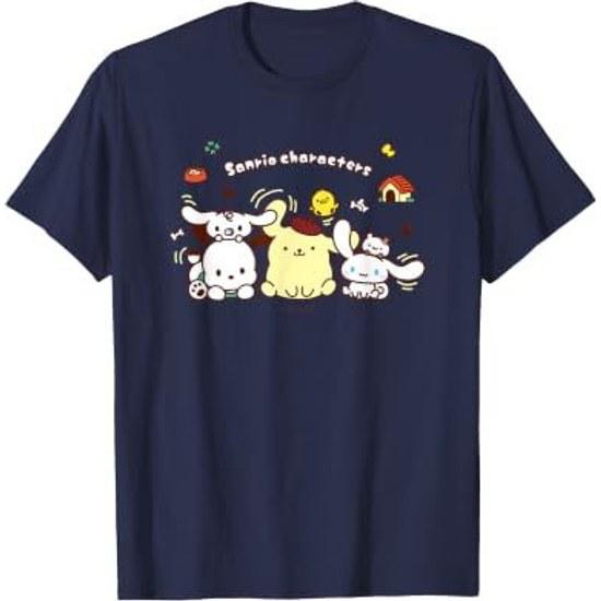 Sanrio Characters Yuru Dog Character T-Shirt