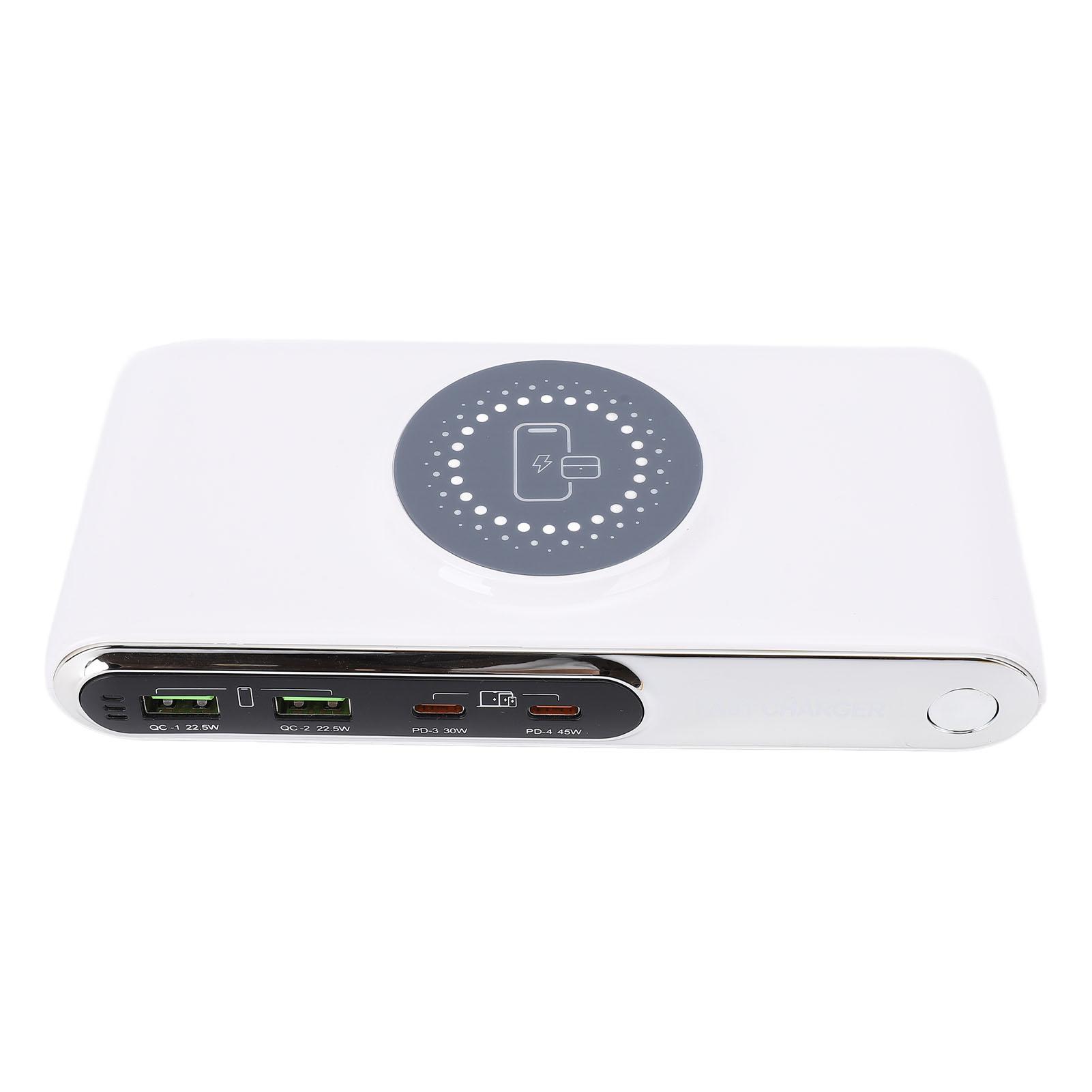 

Настольная станция быстрой зарядки 72 Вт USB Настольное многопортовое беспроводное зарядное устройство для ноутбука, планшета, телефона US Plug