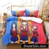 Toradora New Bedding Set Cartoon Anime Adult Kid Bedroom Duvet Cover Sets 3D Kawaii Girls Roupa De Cama Casal