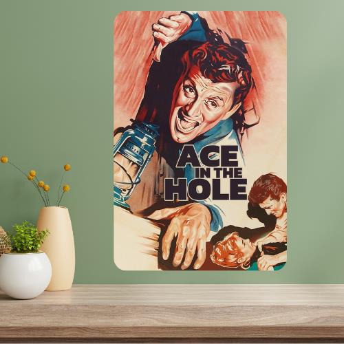 Ace in the Hole Classic Movie Metal Poster Sign 20x30cm（7.8x11.8inch）