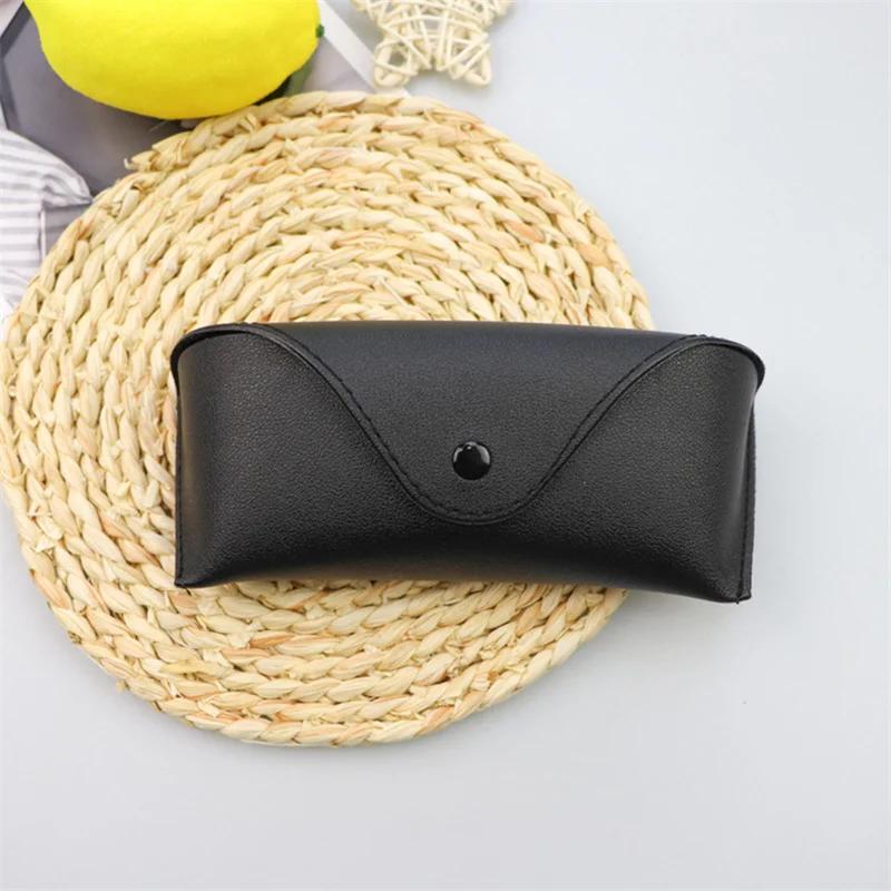Glasses Box Solid Color PU Sunglasses Myopia Glasses Pressure Resistant Sunglasses Boxs Glasses Bags for Travel
