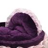 Pets Bed Attractive Double Stitching Technology PP Cotton Detachable Pad Dog Princess House for Home