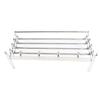 Wall Mounted Retractable Rack Stainless Steel Storage Folding Wall Hanger for Bathroom Balcony