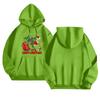 Women's Fashionable Casual Long-Sleeved Hooded Printed Sweatshirt