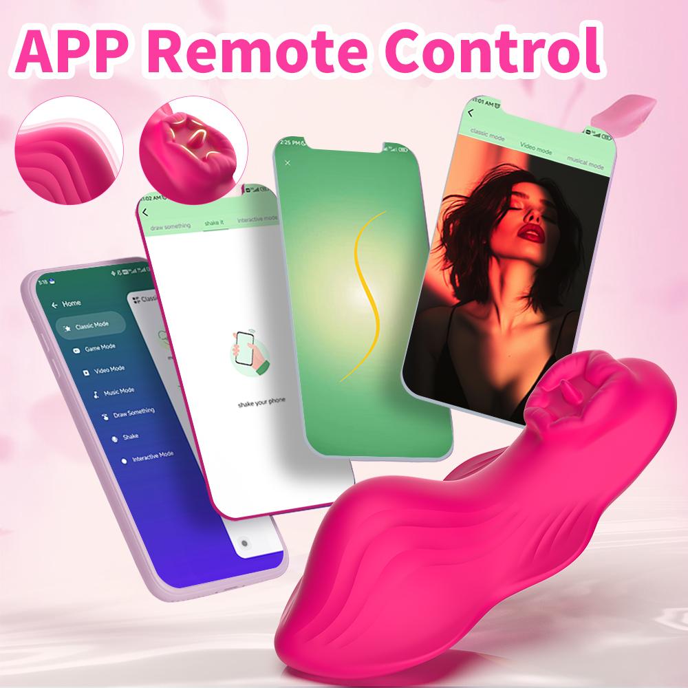Wearable Bluetooth APP Vibrator for Women Wireless Remote Control Vibrating Egg Clitoris Stimulator Female Sex Toys for Couples