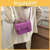 Street Style Pu Material Medium Size Solid Color Handbag Crossbody Bag
