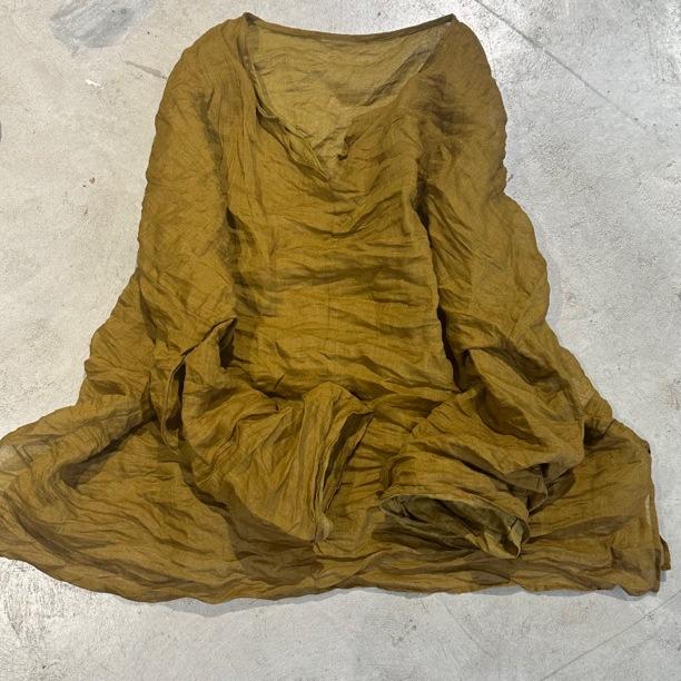 

Johnature Жіноча зимова нішева однотонна повсякденна вінтажна футболка Модна повсякденна футболка з V-подібним вирізом і довгими рукавами One Size жовтий