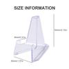 Versatile Acrylic Coin and Card Display Stands Durable Coin Stand Collection Display  Holder for Various Items