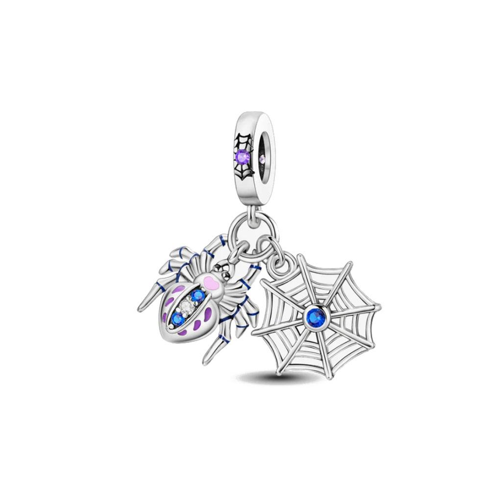 New Europe Bule Star Snowflake Charm Sun Bead Fit Original Bracelet Diy Women Jewelry Giftcopper Making Accessories