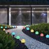 Solar LED Bubble Ball Ground Stake Light - Waterproof, High Brightness Outdoor Lawn & Courtyard Decor