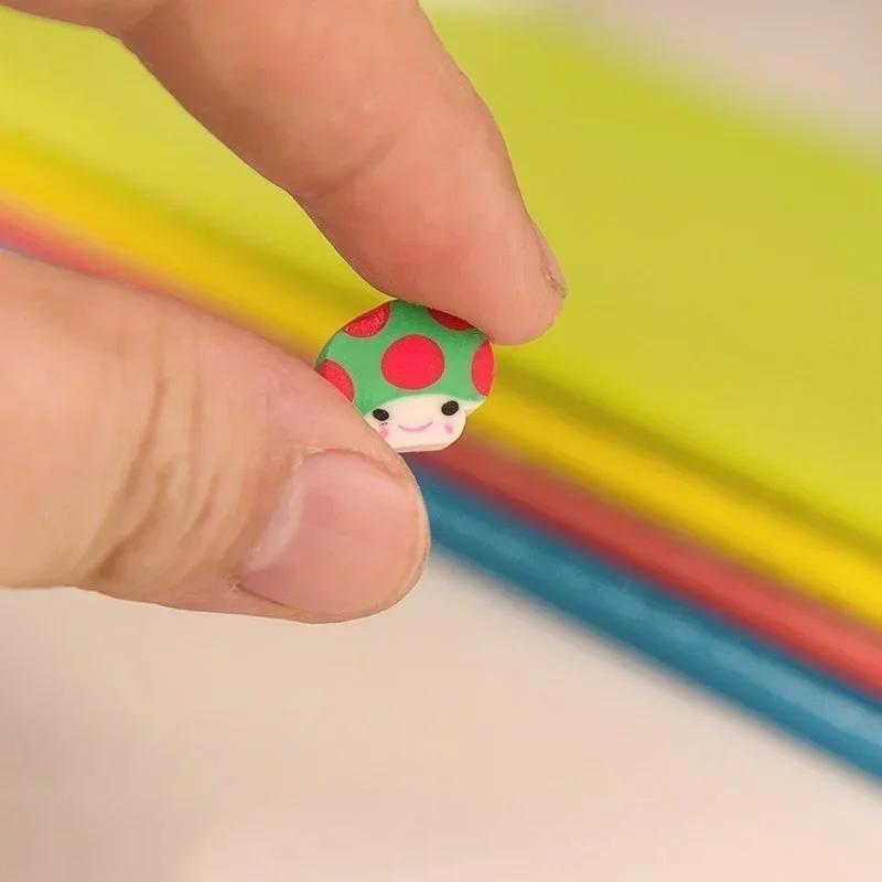 10 Pieces of Children's Stationery/gift/toy Prizes Student Eraser Stationery Novelty Cute Mini Fruit Eraser Pencils