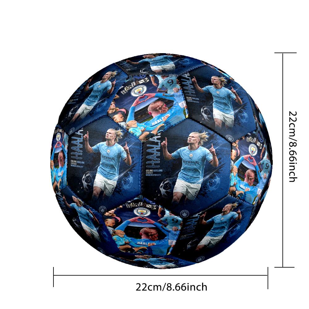 Haaland Manchester City Striker Size 5 Football Machine Sewn Indooroutdoor Universal Football Sports Enthusiast Gifts
