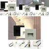 Waterproof Led Step Light Ip55 Black Aluminum 3w For Outdoor Balcony And Garden