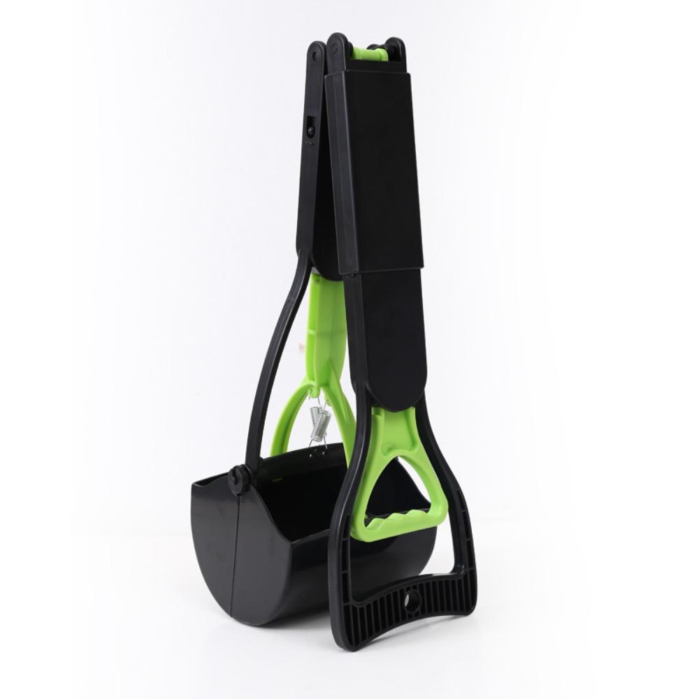 High Quality Portable Pooper Scooper Foldable Durable Pet Poop Scoop Picker Long Handle Animal Feces Cleaner Pet Products