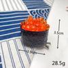 3 Pieces Japanese Style Fish Roe and Sea Urchin Sushi Hairpin