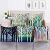 Oil Painting, Color Painting, Trees Digital Printing Short Plush Pillow Covers For Car Sofa Office Cushion Cover Home Goods