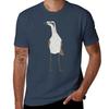 Bush Stone-Curlew on Yellow T-Shirt Holiday Party T-Shirt for Unisex