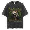 Ich will einen perfekten Körper Ich will eine perfekte Seele T-Shirt Lustige Capybara im japanischen Stil Vintage-gewaschenes T-Shirt Herren Oversized T-Shirts Oberteile