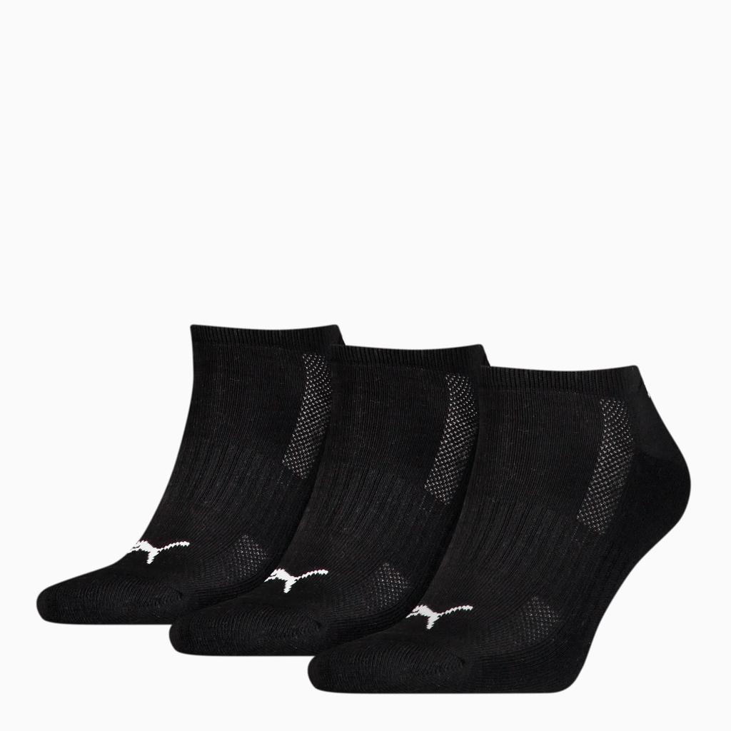 Unisex socks Puma CUSHIONED SNEAKER 3-PACK black 90794201 size 39-42