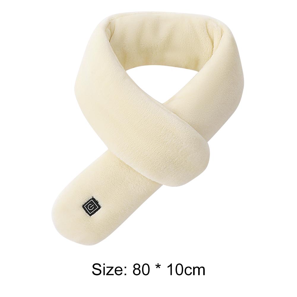 Electric Heating Scarf Heating Pads 3 Gear Heating USB Heater  Thermal Shawl Outdoor Warm Neck Brace Warm Bib For Women Men