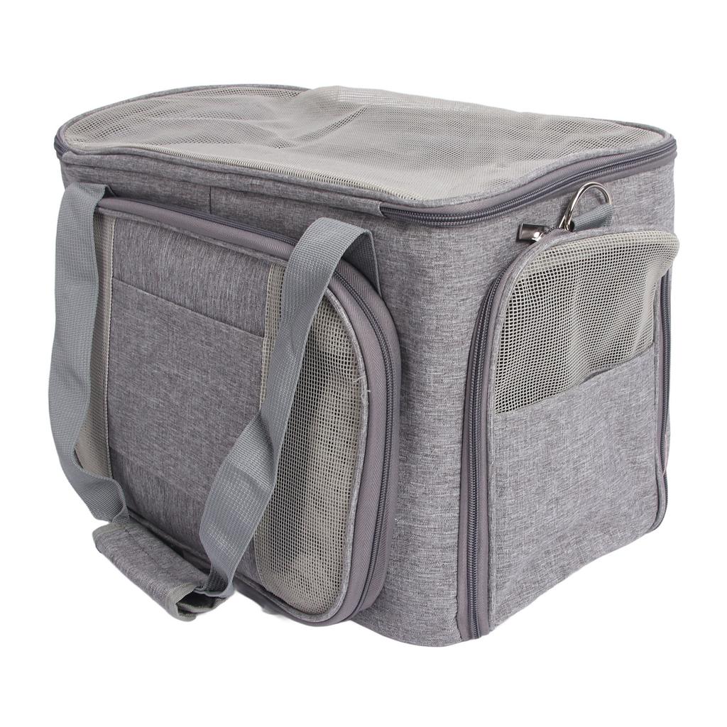 Geantă de transport pentru animale de companie Pliabilă, extensibilă, respirabilă, confortabilă, cu spațiu mare, purtător de călătorie portabil pentru animale de companie