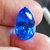 Beautiful Blue Sapphire Ceylon Natural Pear Cut 8.40 Ct Certified Gemstone