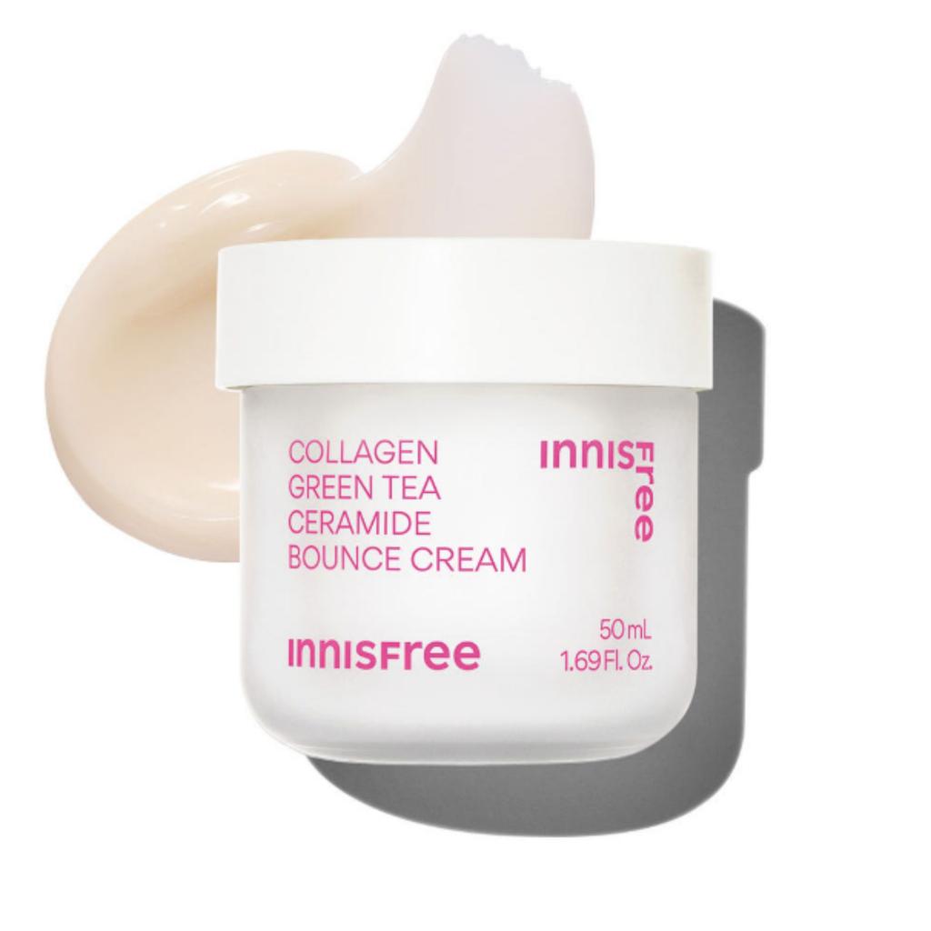 Innisfree Collagen Green Ceramide Bounce Cream 50ml + Refill 50ml