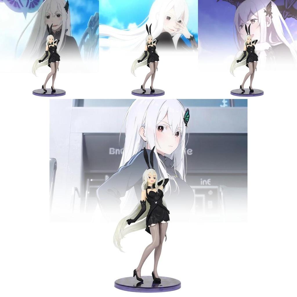 Exquisite Pvc Aikidona Figure From Re Zero Featuring Stylish Bunny Girl Costume And Boxed Collection