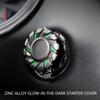 Decorative Engine Start Stop Button Covers Shield Night Glow Easy to Install Add Unique Touch to Car Interior