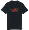 adidas T Shirts Unisex Black Crew Neck Moderate Straight Fit GP1861