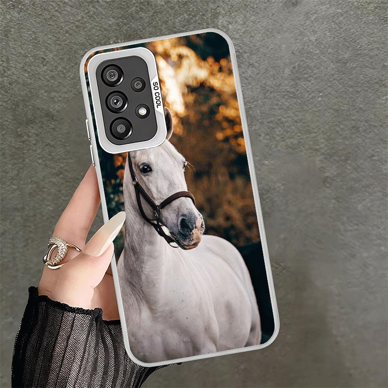

Ferghana Horse Animal Shockproof Phone Case for Samsung A17 A16 A15 A14 A37 A57 A36 A56 A26 A35 A55 A25 A34 A54 A24 A13 A23 A33 Samsung A36