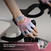 Outdoor Sports Fitness Gloves Yoga Training Non-slip Silicone Breathable Shock Absorber Road Bike Half Finger Riding Gloves