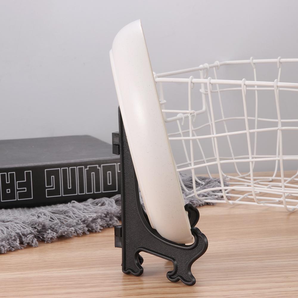 5PCS Arts Plastic Easel Dish Rack Photo Frame Display Stand Stander Storage Holders