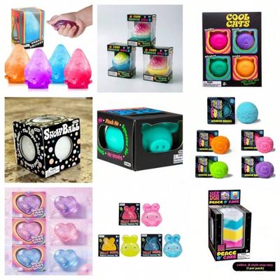 Cute Animal Dessert Squishy Mystery Blind Box LuckyRandom Surprise Set Soft Slow Rebound Squeeze Toy Fun Stress Relief Play Gift