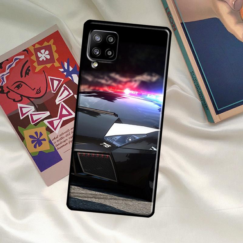 Police Car Case For Samsung Galaxy A52 A32 A12 A33 A06 A16 A26 A36 A56 A15 A53 A13 A34 A54 A14 A35 A55