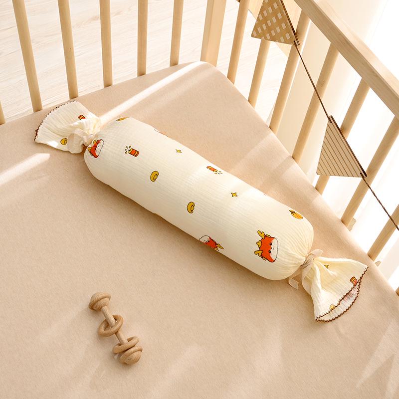 Infant Comfort Sleep Bolster: Anti-Pressure Soothing Pillow for Safe Side and Back Rest.
