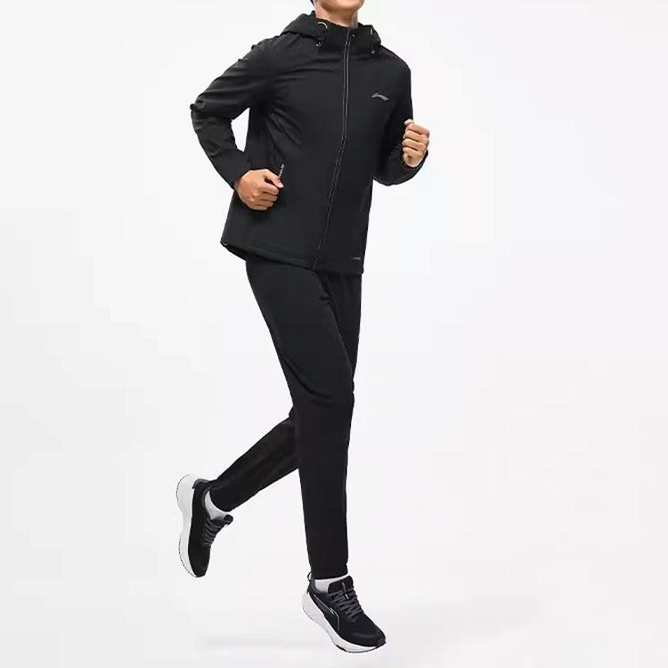 Li Ning Running Collection Jacket Men's Black AFDT627-1