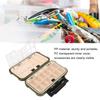 Fishing Box Lever Type Side Lock Sliding Design Movable Inserts Storage Accessories for Fisherman