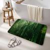 Rainforest Landscape Door Mat Anti-slip Absorb Water Long Strip Cushion Bedroon Mat Bedside Mats