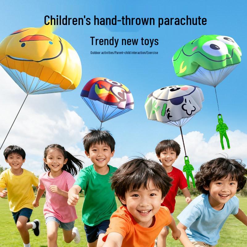 Kids  Outdoor Parachute Throw Toy: Perfect for Spring Outings and Parent-Child Fun