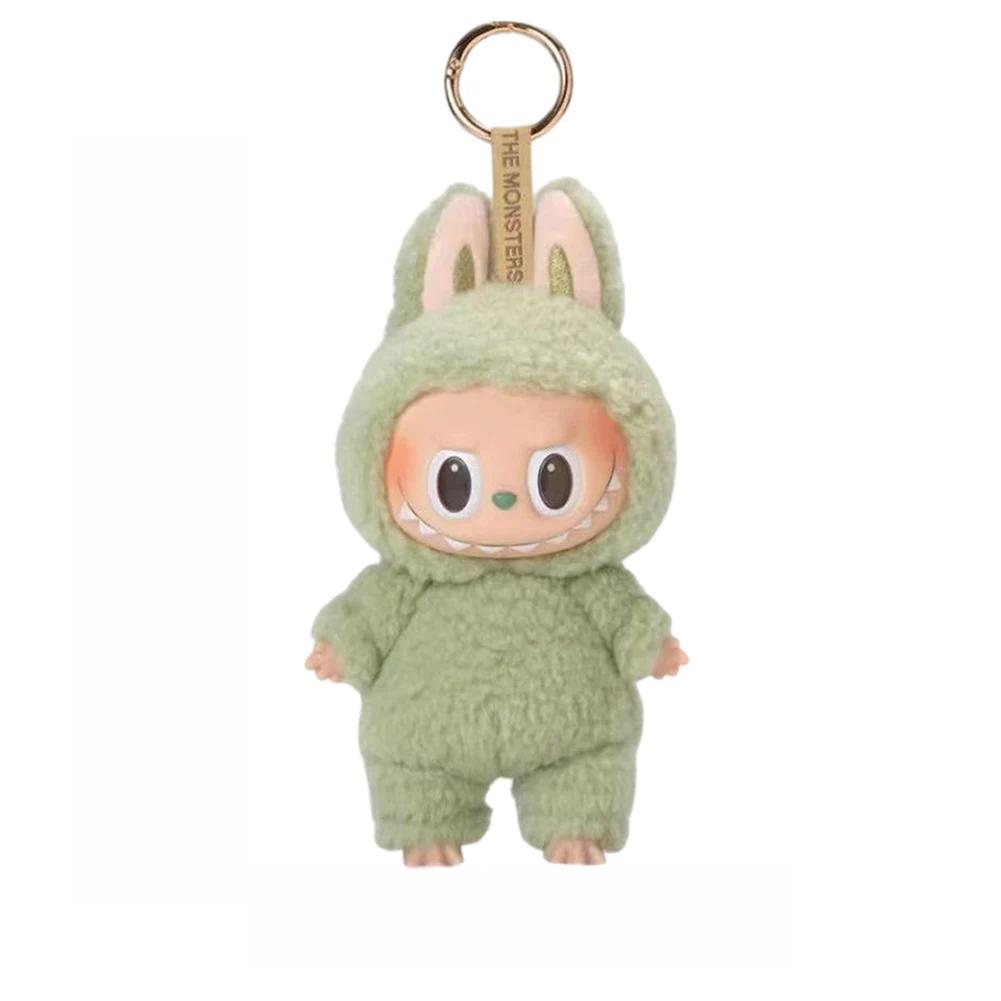 Cute Labubu The Monsters Box Toy Sweetheart Vinyl Doll Kawaii Backpack Pendant Decoration Plush Doll Clothes Gifts