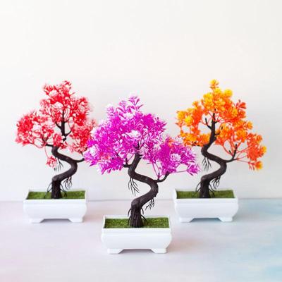 Künstliche Pflanzen Dekoration Topf Bonsai Kleiner Baum Topf Fake Pflanze Topf Zen Garten Ornamente Tisch Haus Zimmer Dekoration