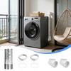 Dryer Exhaust Hose Assembly Practical Dryer Air Fitting Quick Connecting Exhaust Hose for Space Saving Enduring