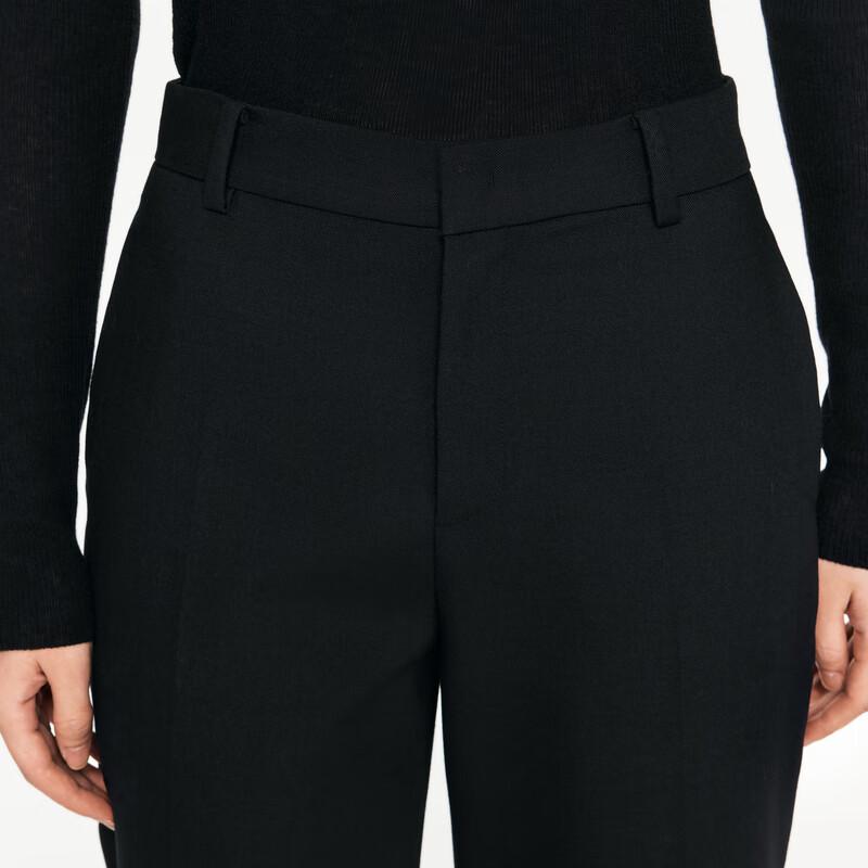 JNBY Women's Fall Wool Blend Straight-Leg Pants