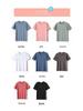 Men's Summer White Ice Silk Cotton Short-Sleeve T-Shirt - Solid Color Inner Wear 