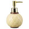 [Sanart] Disney "Beauty and the Beast" Soap Dispenser, Approx. 330ml, SAN3633, Yellow Soap Dispenser