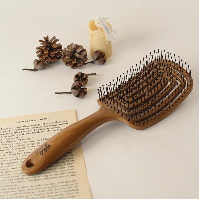 Hairbrush Wood Square