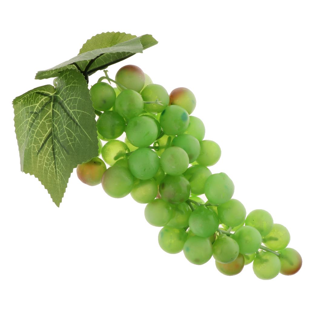 Artificial Plastic Grapes Bunch Fruits Home Kitchen Cabinet Party Decor 15cm 28cm