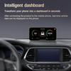 DA200 AI OBD 2 Scanner Code Reader Car Battery Tester Fault Code Erase Car Diagnostic Tools On Dashboard Display Bluetooth 5.4